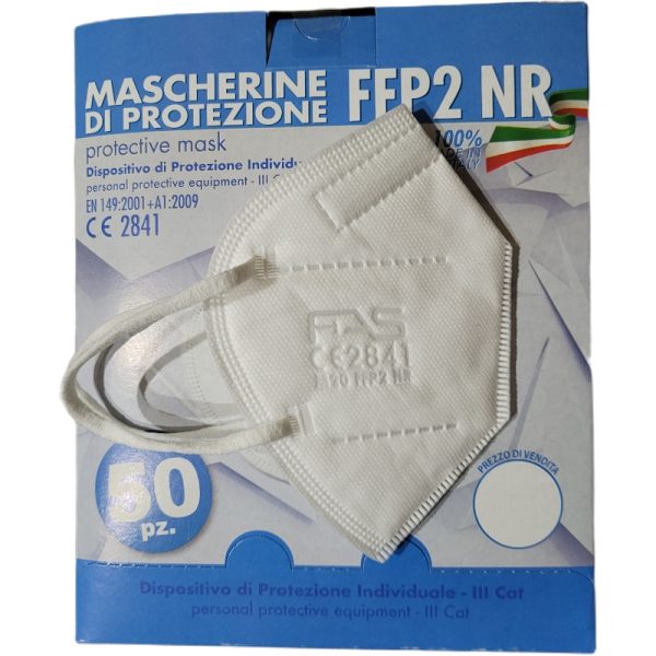 mascherina ffp2 bianca italiana