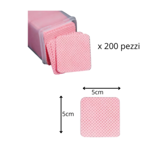200 pezzi di salviette per unghie rosa fmcgtradings monouso